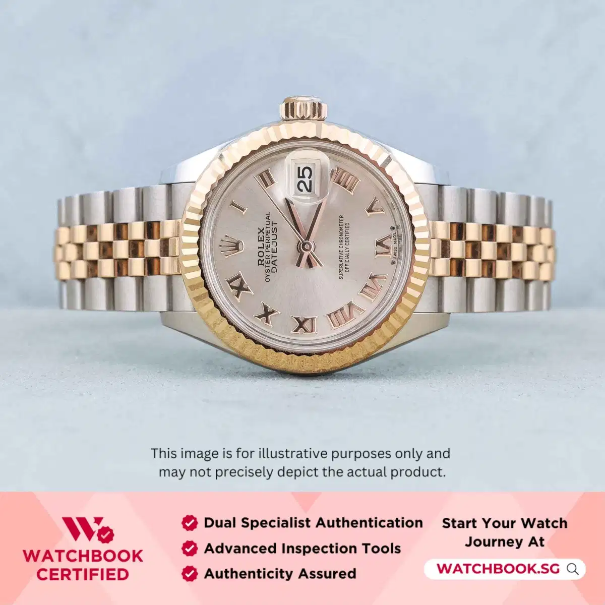 Rolex Datejust 279171 Sundust w Roman Jubilee