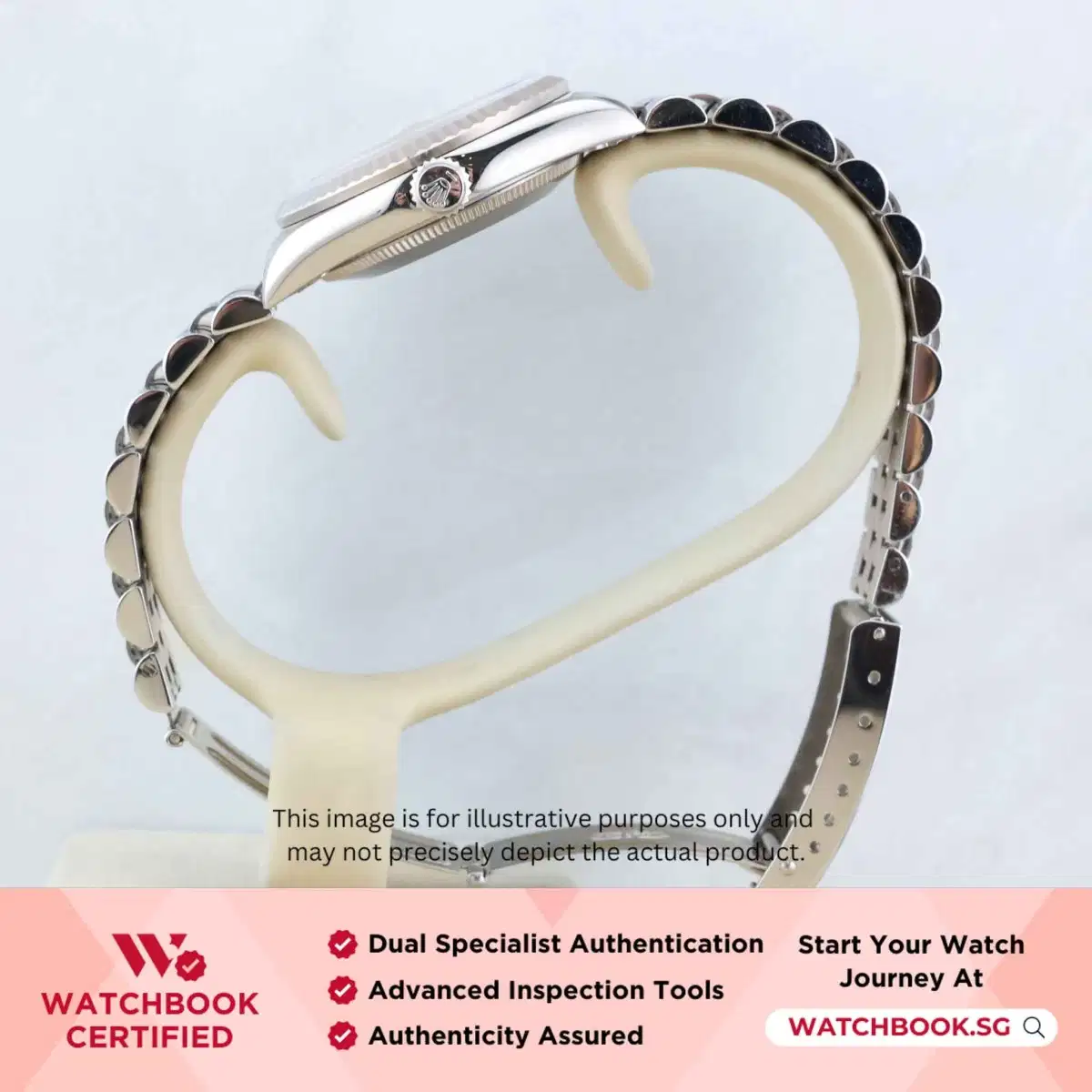 Rolex Datejust 78274 White Mother of Pearl MOP w Roman Jubilee thumbnail