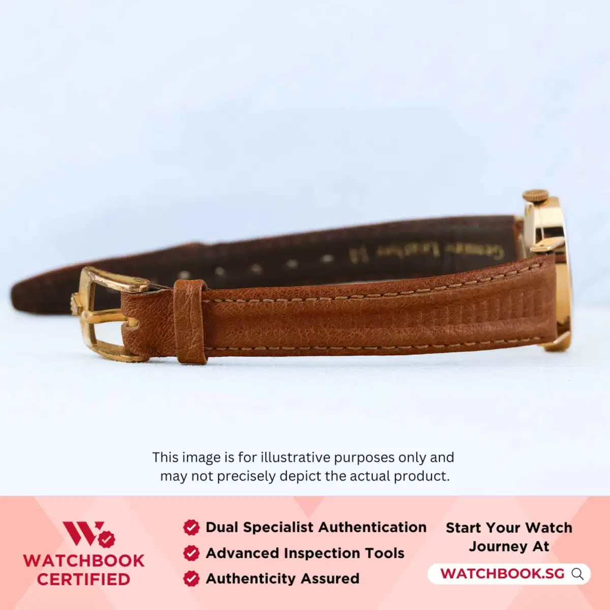 Rolex Orchid 2674 Champagne Index Leather thumbnail