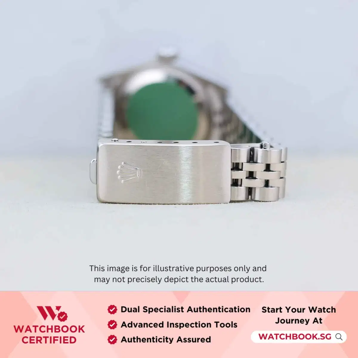 Rolex Oyster Perpetual 67230 White Roman Jubilee thumbnail