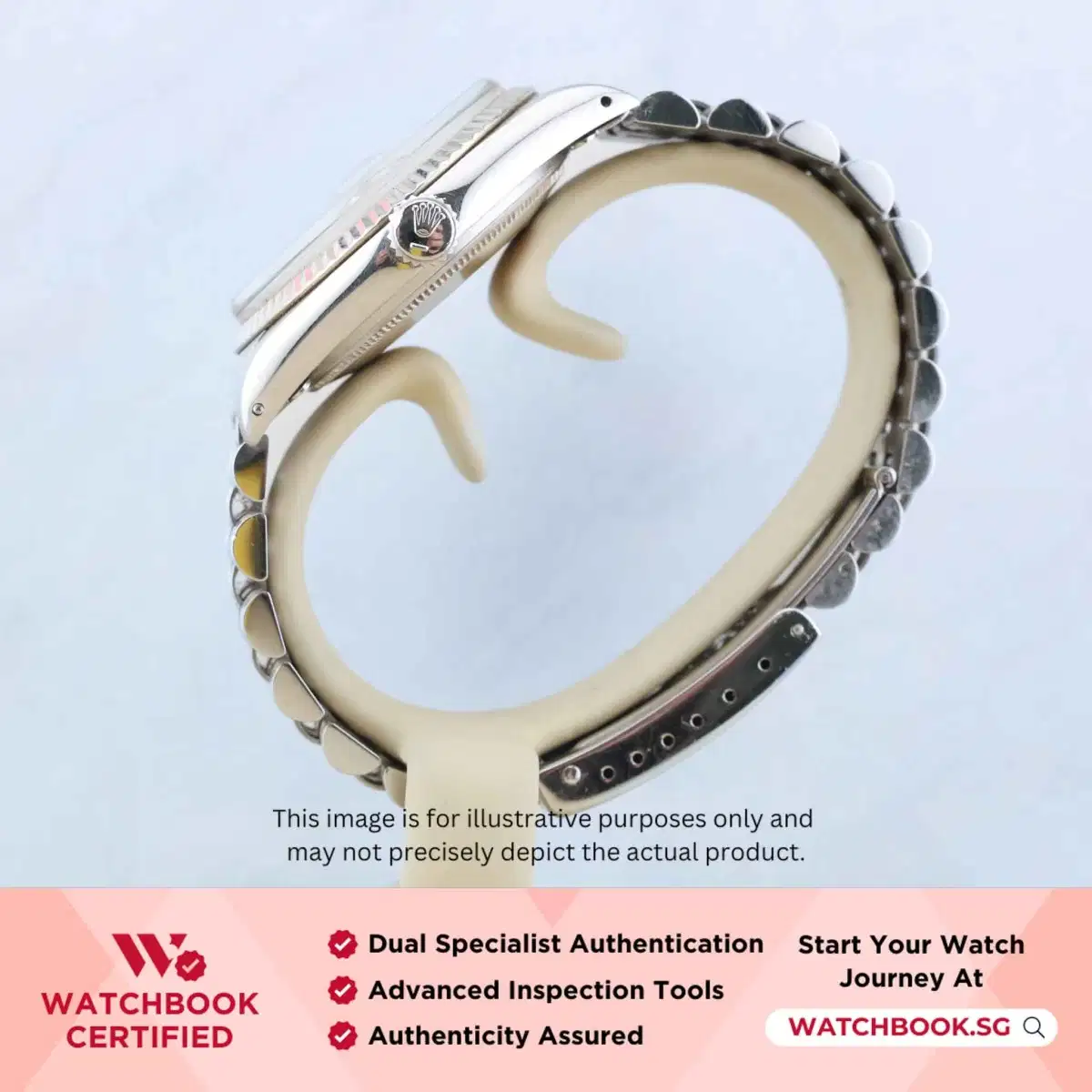 Rolex Datejust 16014 White Jubilee thumbnail