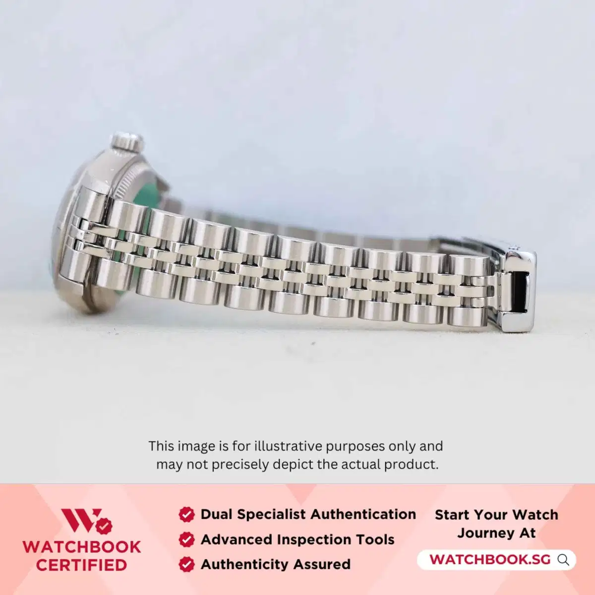 Rolex Oyster Perpetual 67230 White Roman Jubilee thumbnail