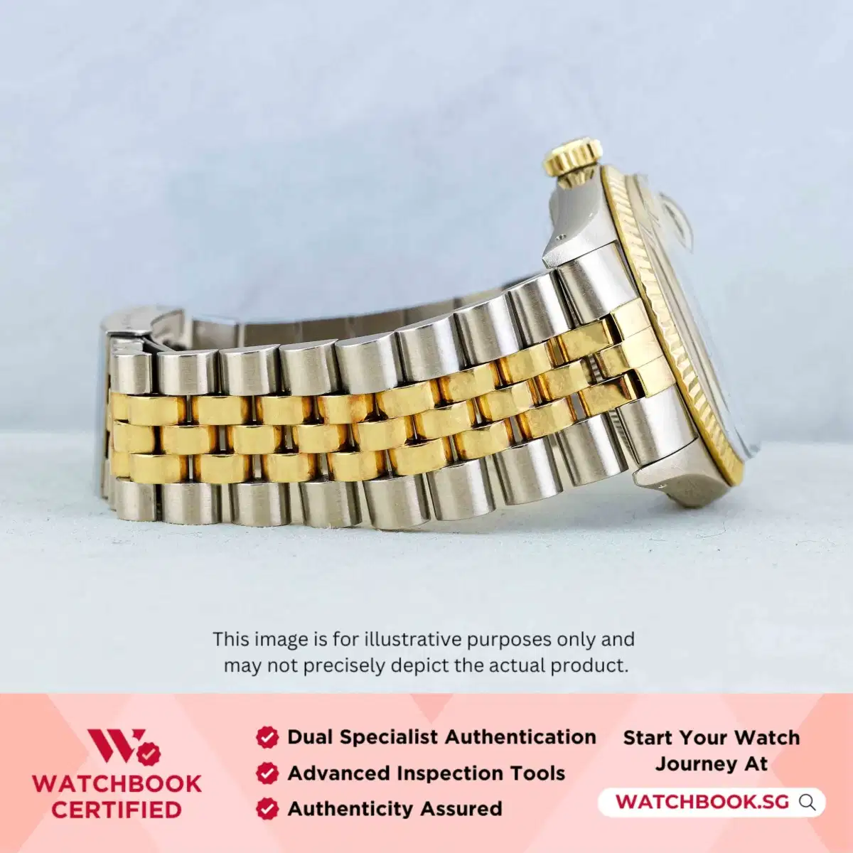 Rolex Datejust 16013 Champagne Jubilee thumbnail