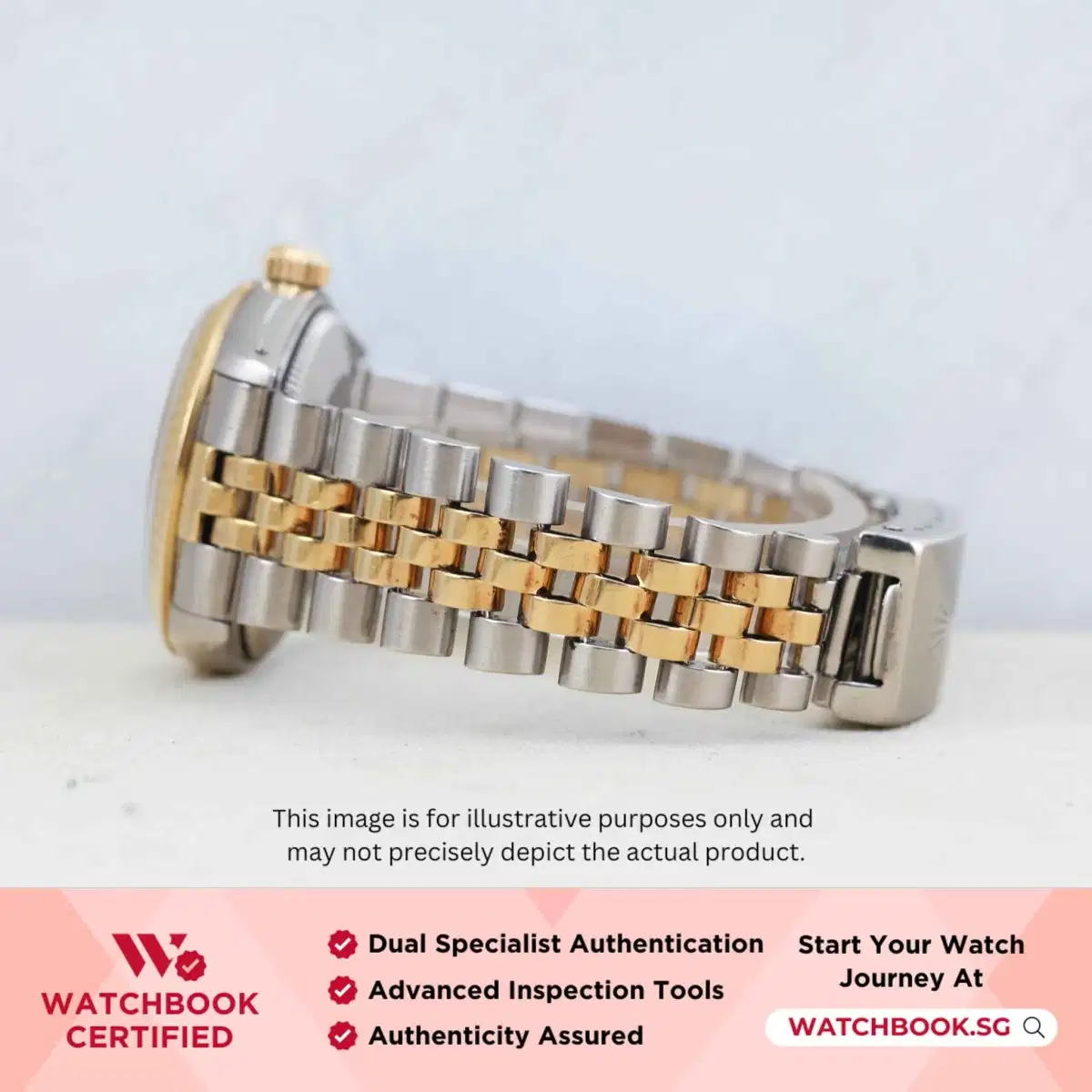 Rolex Datejust 68273 White Roman Jubilee thumbnail