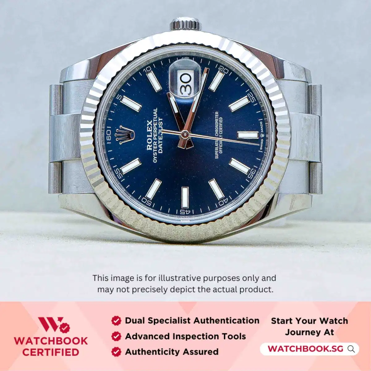 Rolex Datejust 126334 Blue Oyster
