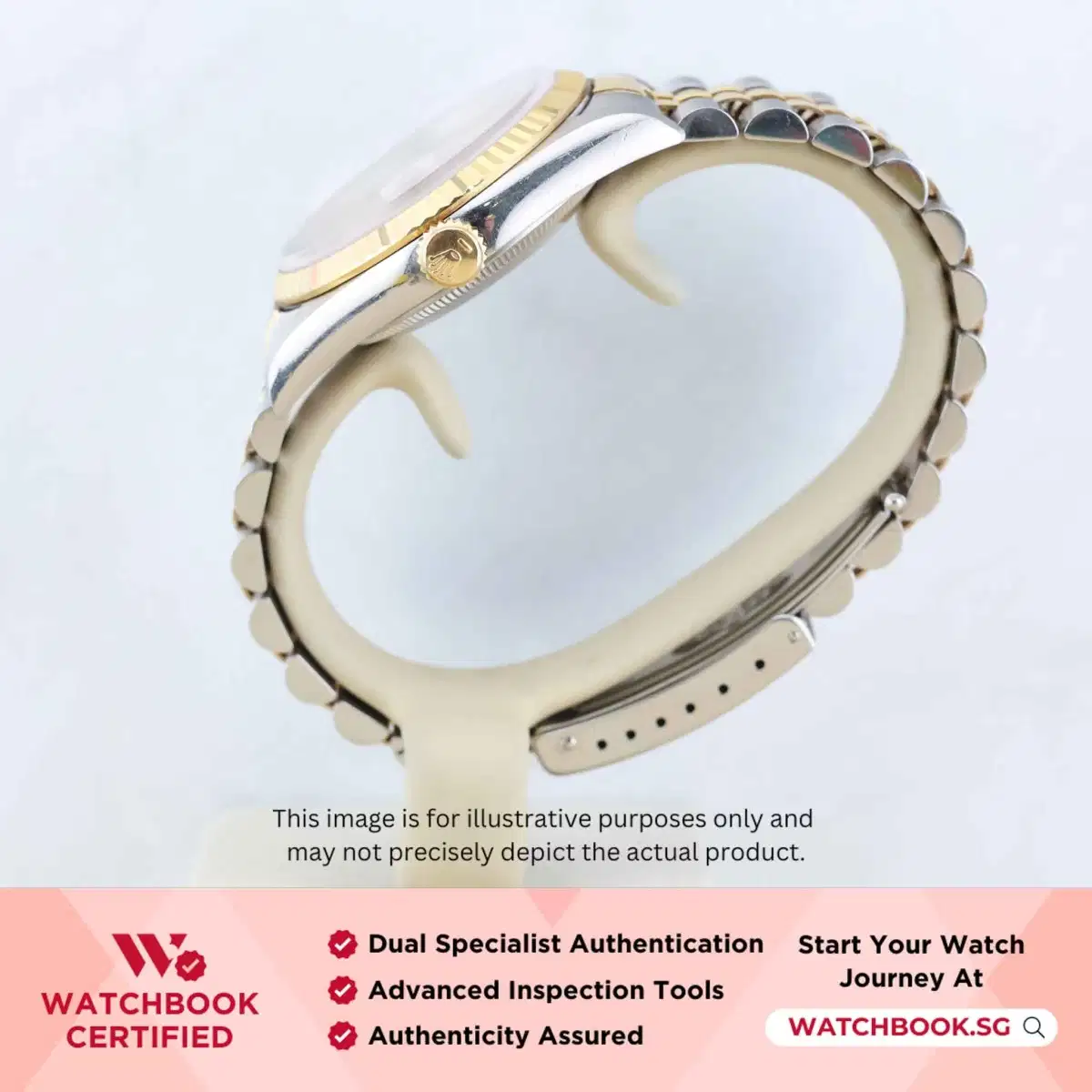 Rolex Datejust 16233 Computer Golden Arabic Jubilee thumbnail