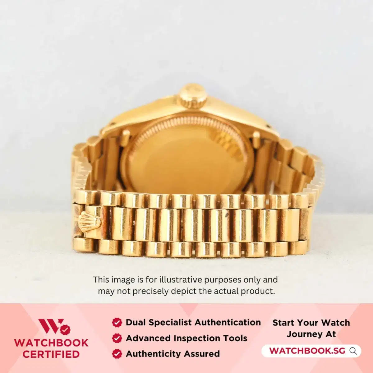 Rolex Datejust 6917 Champagne w 10 Point Diamonds President thumbnail