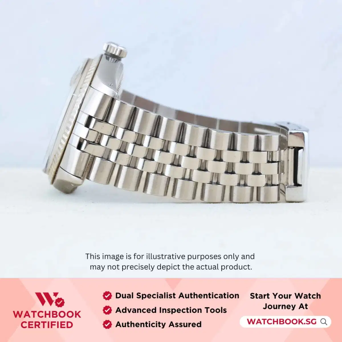 Rolex Datejust 16014 White Jubilee thumbnail