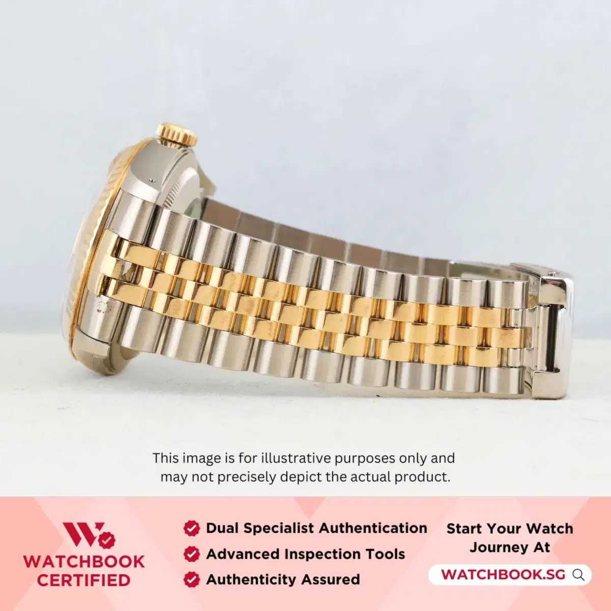 Rolex Datejust 16233 Champagne with 10 point Diamond Index Jubilee thumbnail