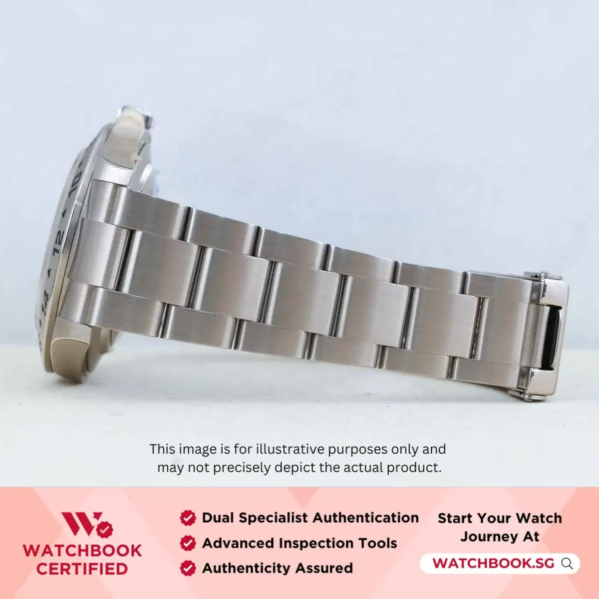 Rolex Explorer II 16570 White Oyster thumbnail