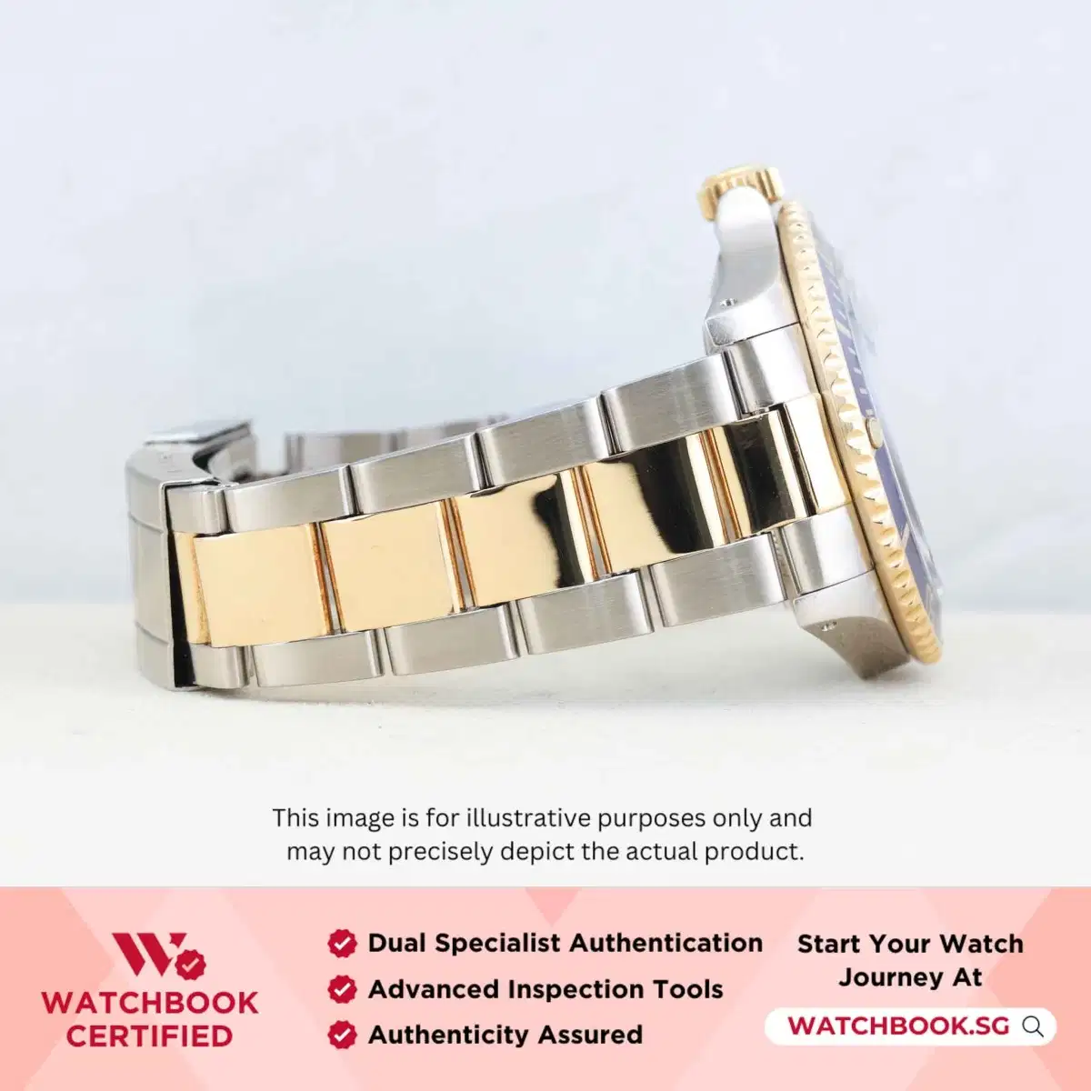 Rolex Submariner 16613LB Blue Oyster thumbnail