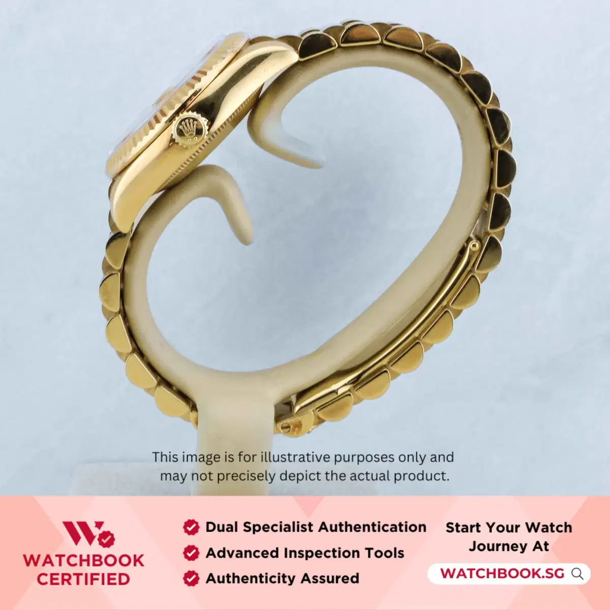 Rolex Datejust 178278 Champagne Roman with VI Ruby President thumbnail