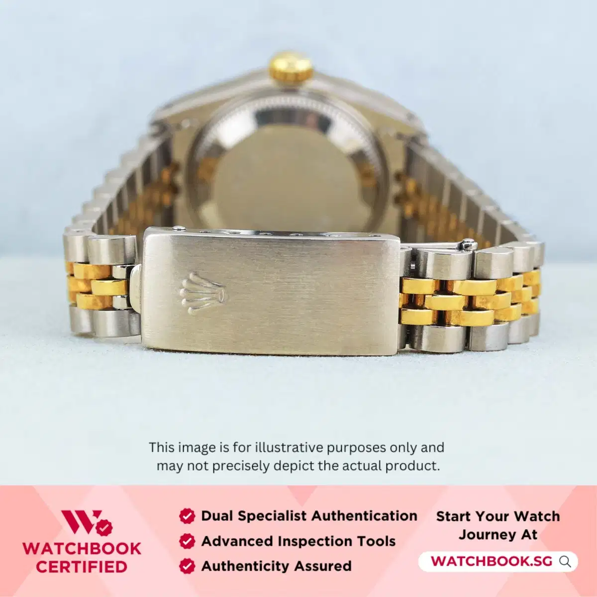 Rolex Datejust 69173 Champagne w 10 Points Diamond Jubilee thumbnail