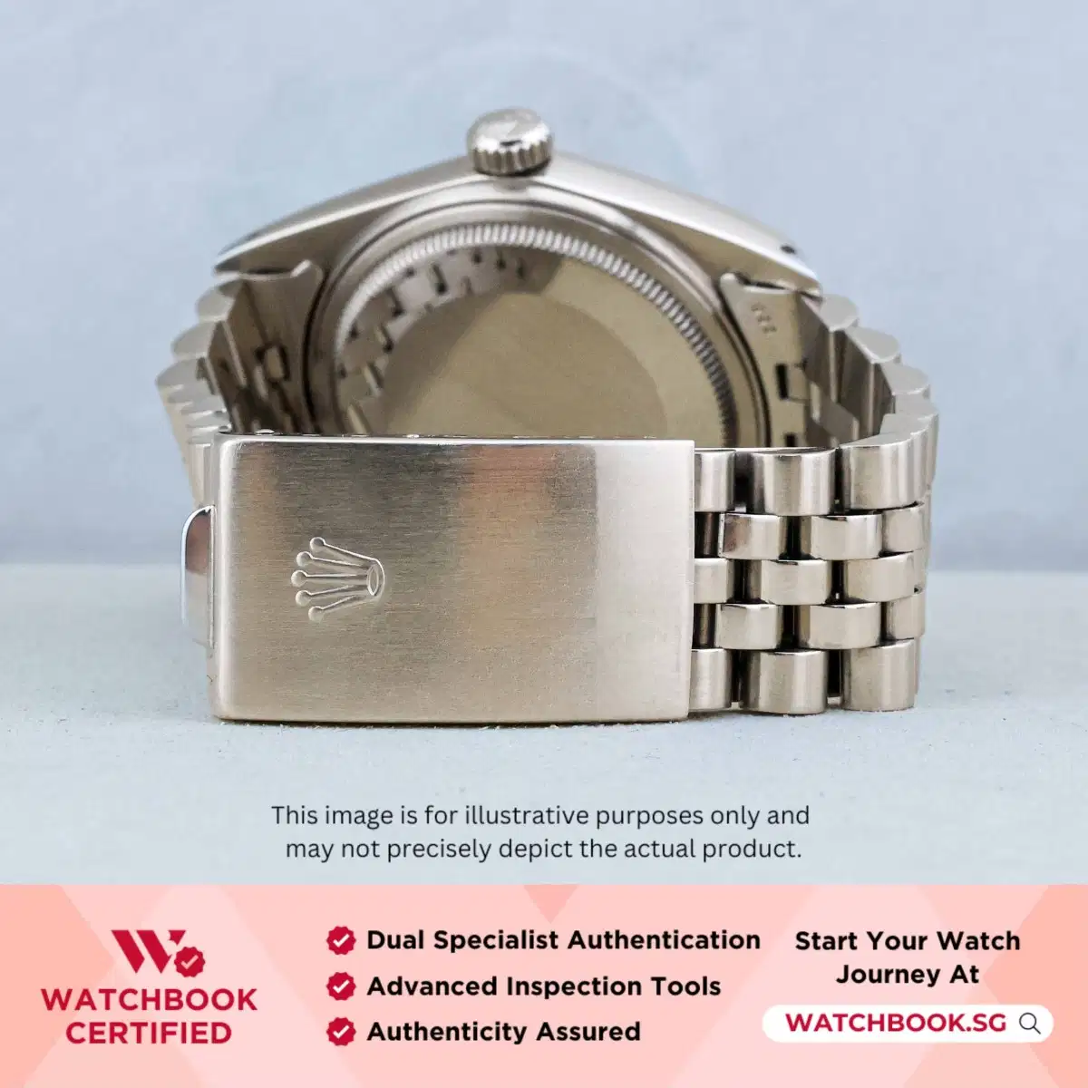 Rolex Datejust 16014 White Buckley Jubilee thumbnail