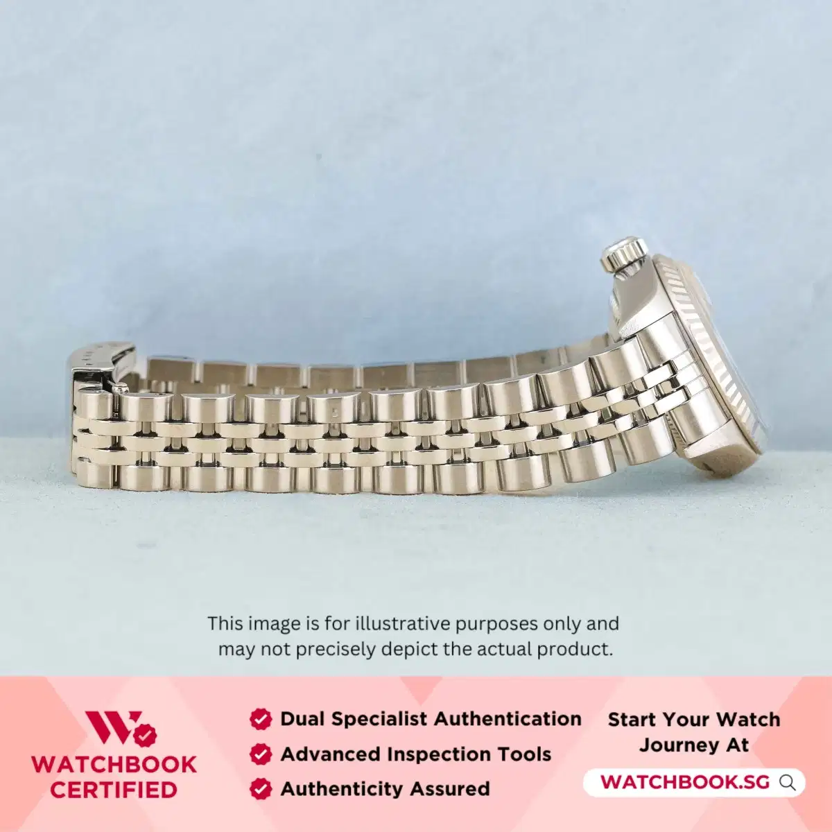 Rolex Datejust 79174 Silver w 10 Points Diamond Jubilee thumbnail