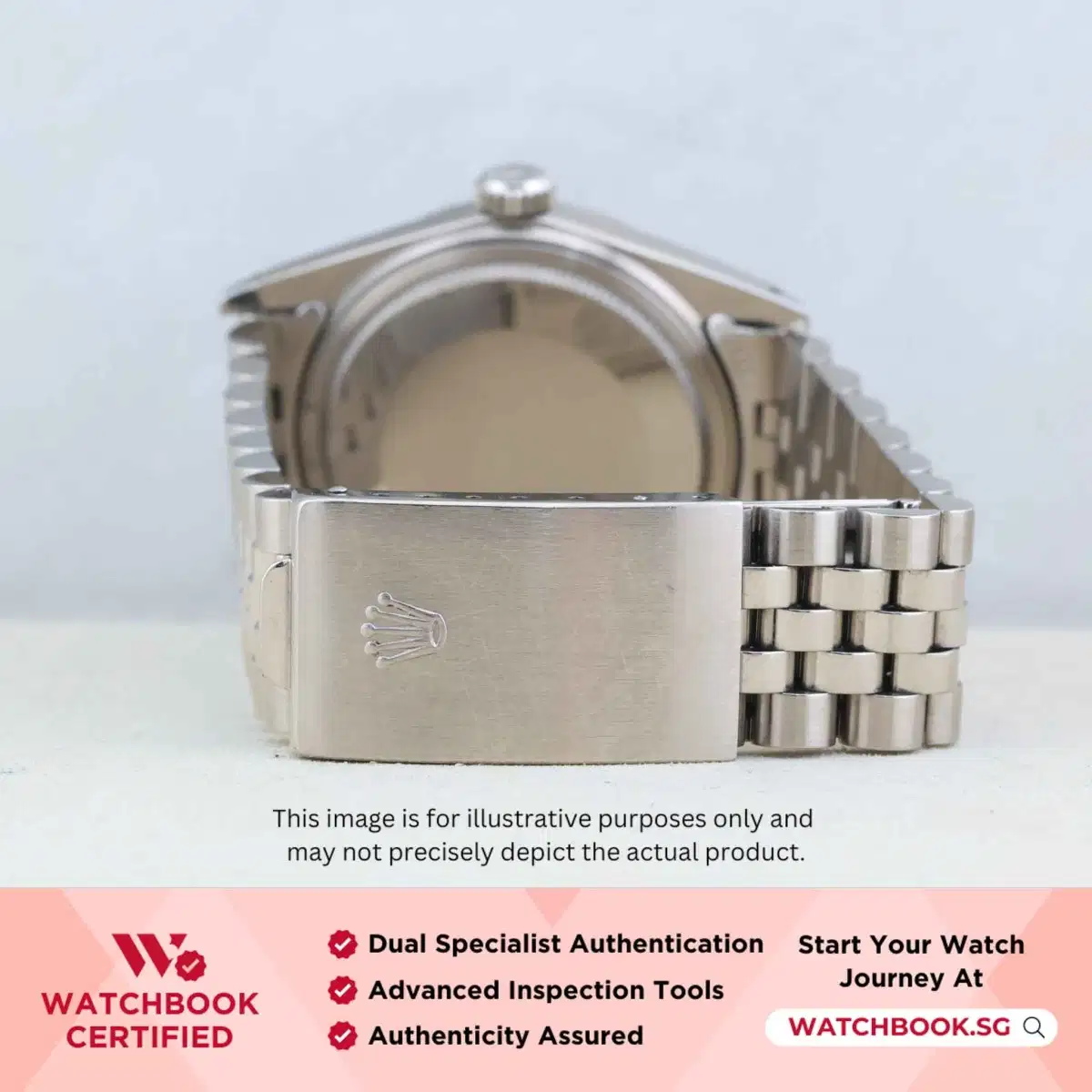 Rolex Datejust 16030 White w Roman Jubilee thumbnail