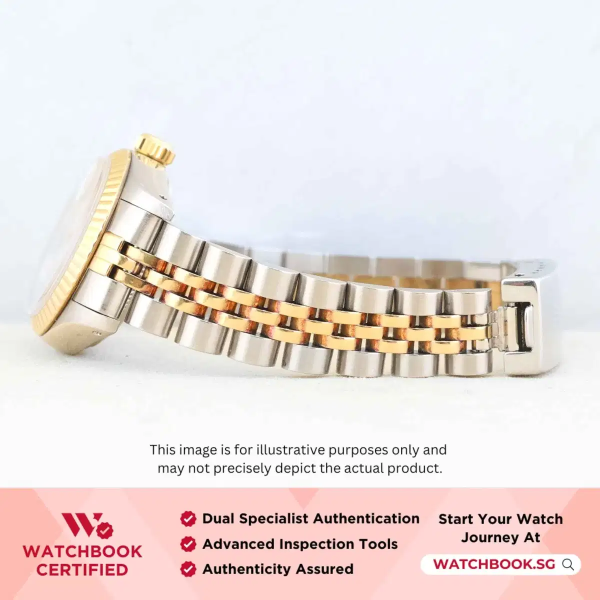 Rolex Datejust 69173 White Roman w 10 Point Diamonds Jubilee thumbnail