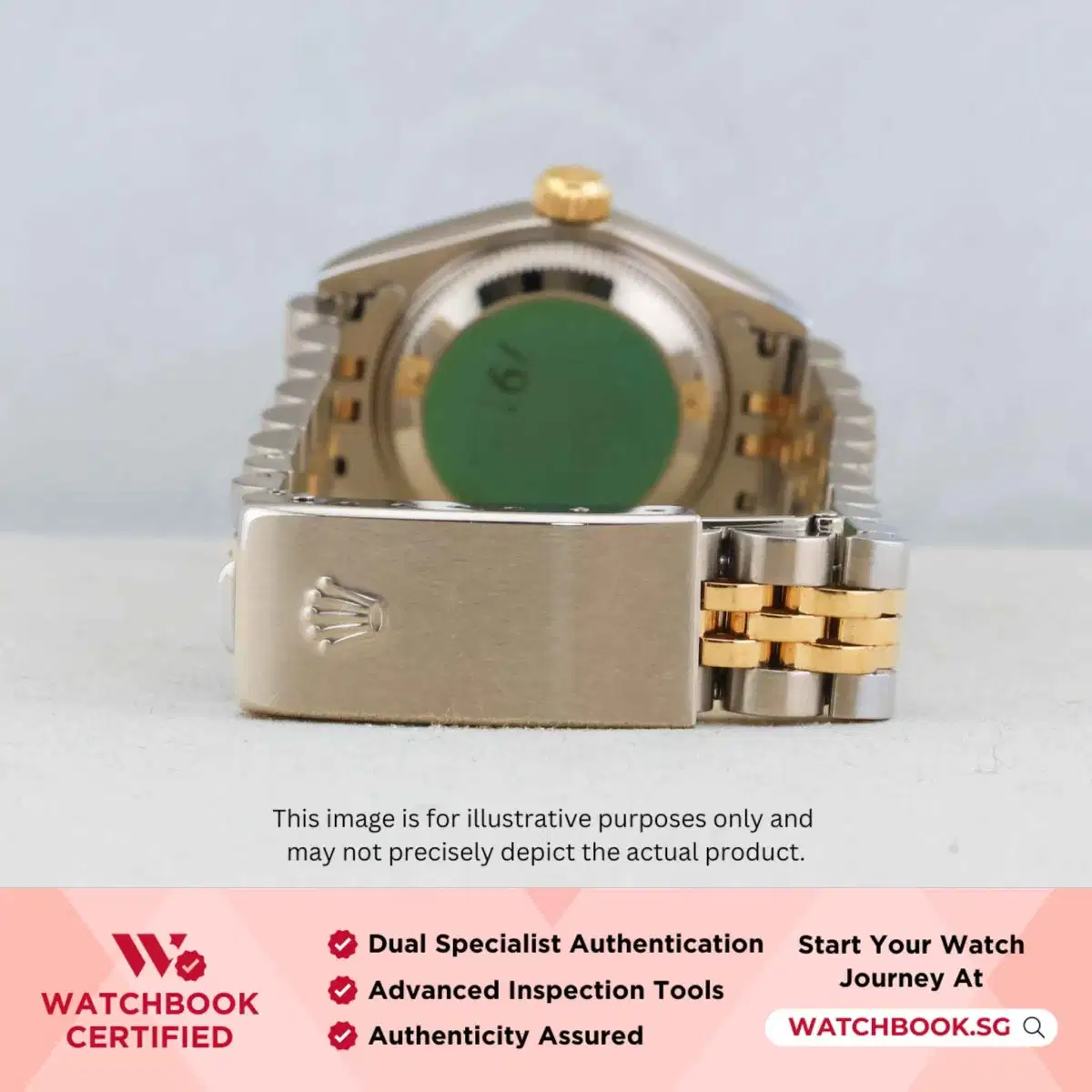 Rolex Datejust 79173 Champagne w 10 Point Diamonds Jubilee thumbnail