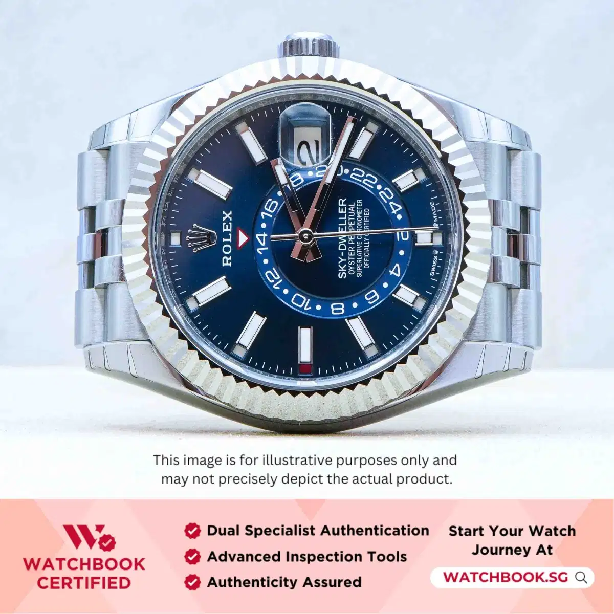 Rolex Sky Dweller 336934 Blue Jubilee