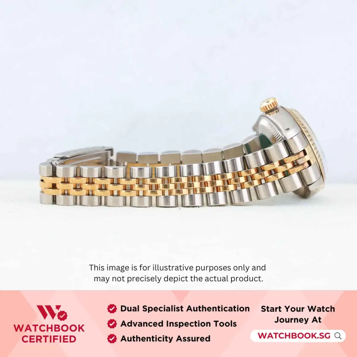 Rolex Datejust 6917 Champagne Linen Jubilee thumbnail