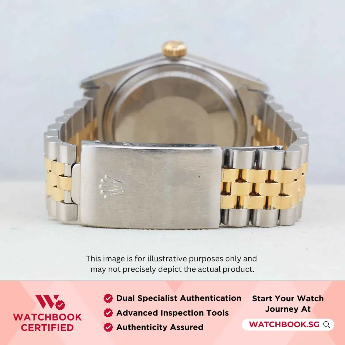 Rolex Datejust 16013 Champagne w 10 Point Diamonds Jubilee thumbnail