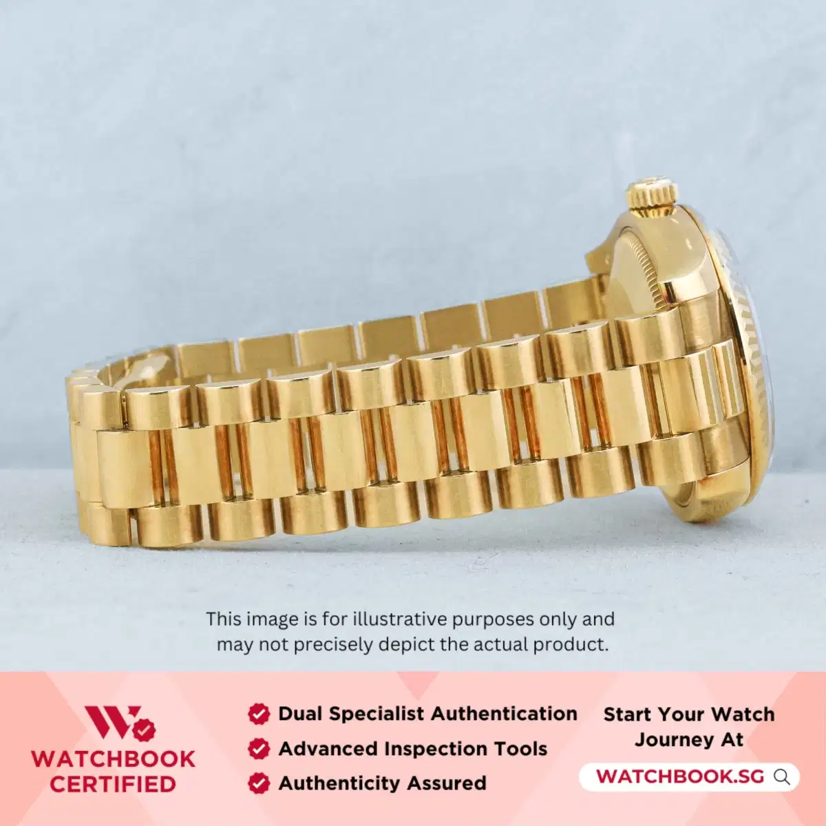 Rolex Datejust 178278 Champagne Roman with VI Ruby President thumbnail