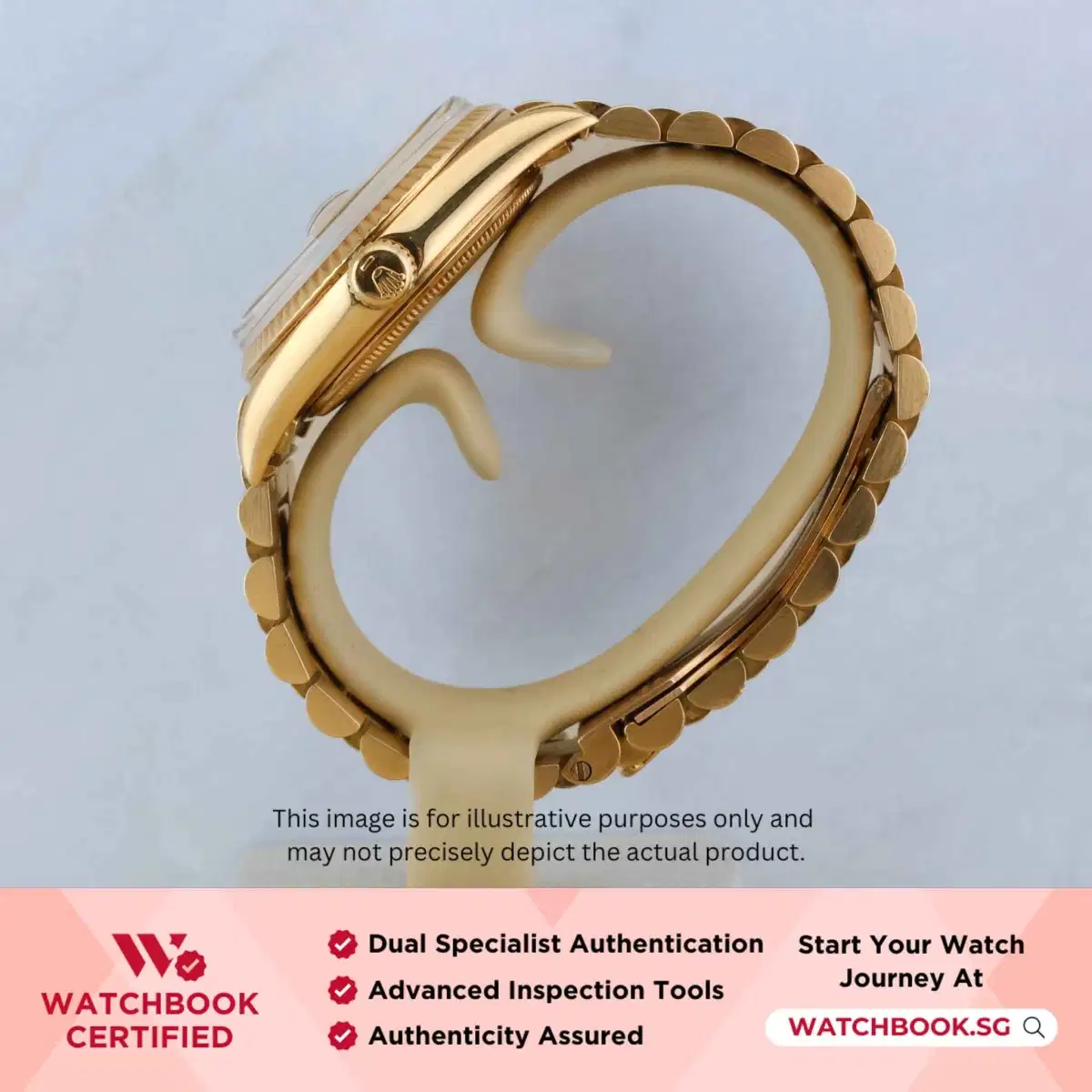 Rolex Daydate 1803 Champagne Index President thumbnail