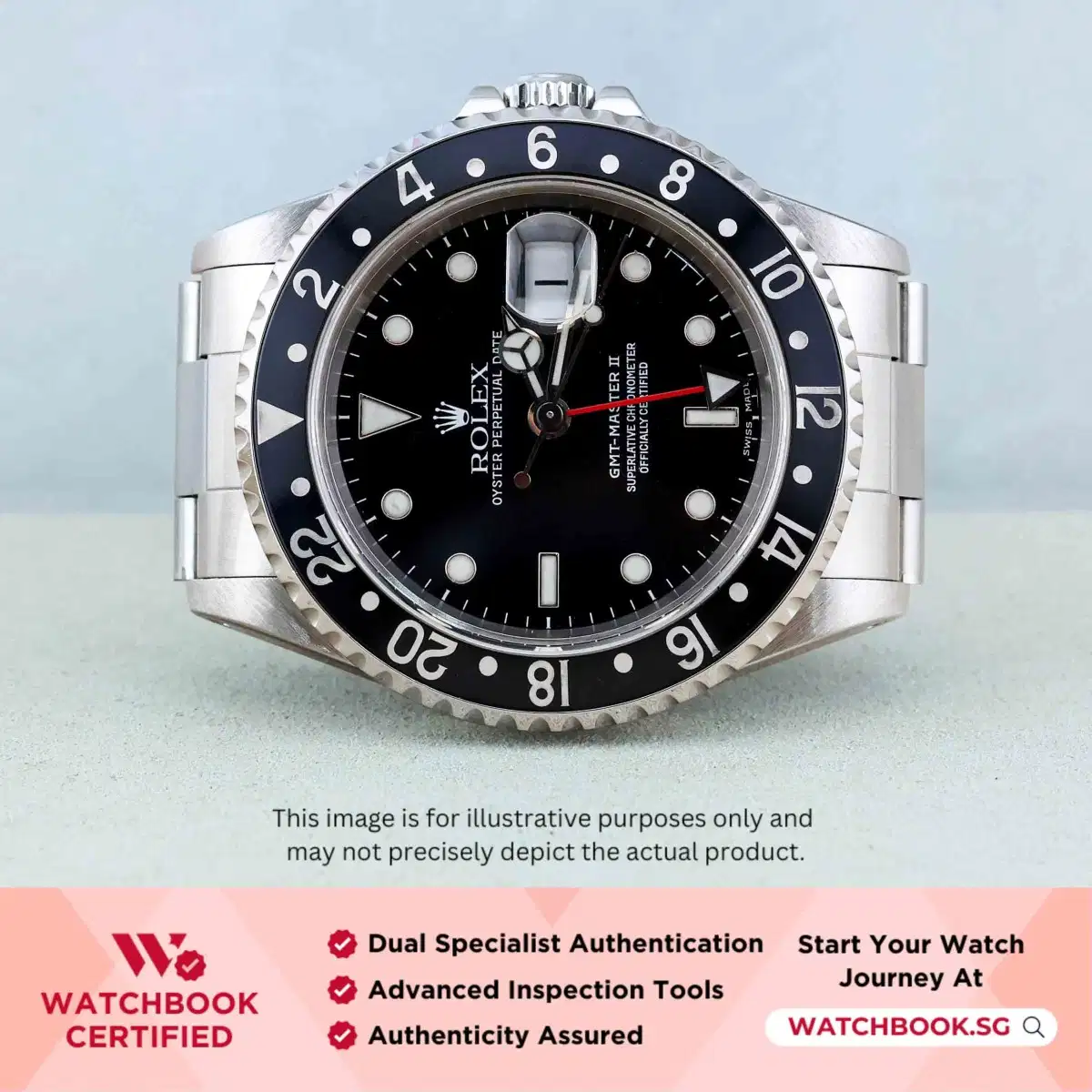 Rolex GMT Master II 16710 Black Oyster thumbnail