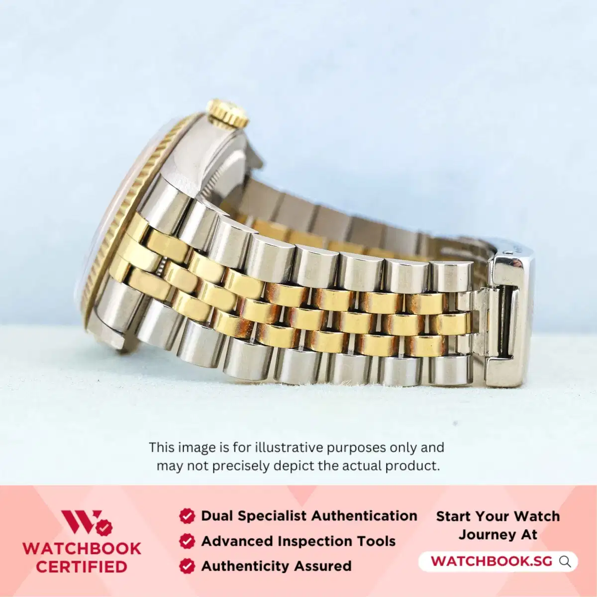Rolex Datejust 16233 Champagne Computer 10 Point Jubilee thumbnail