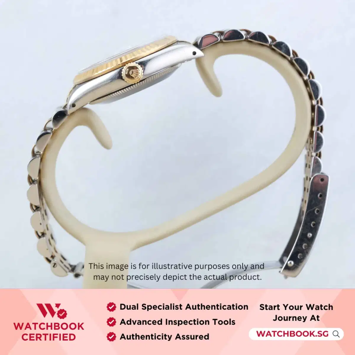 Rolex Datejust 68273 White Roman Jubilee thumbnail