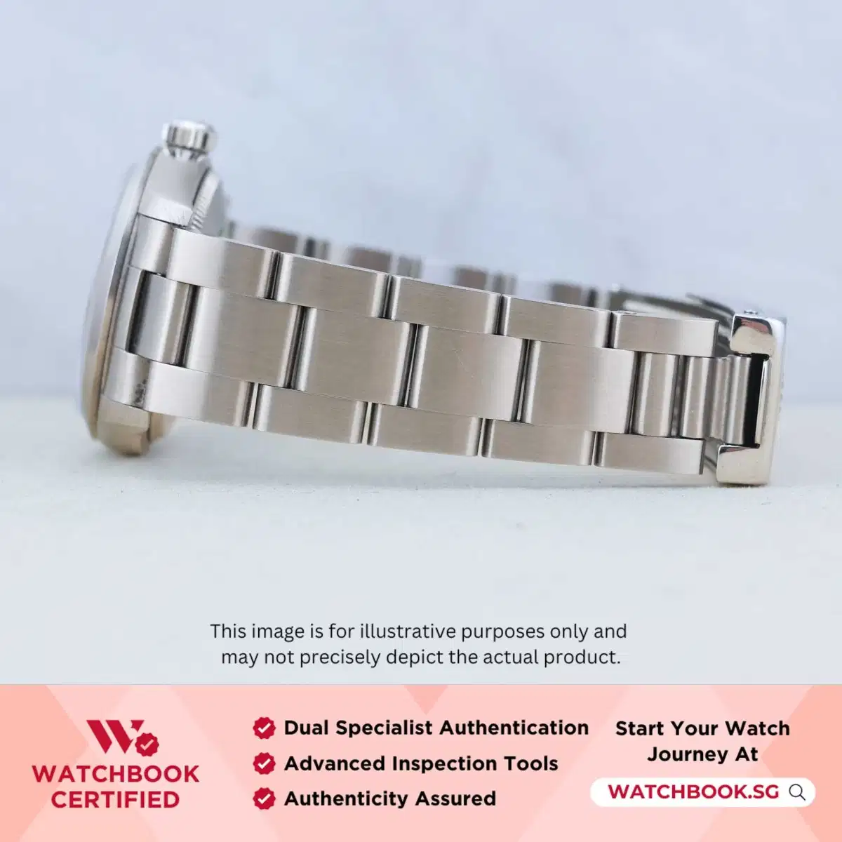 Rolex Oyster Perpetual 77080 Blue Bracelet thumbnail