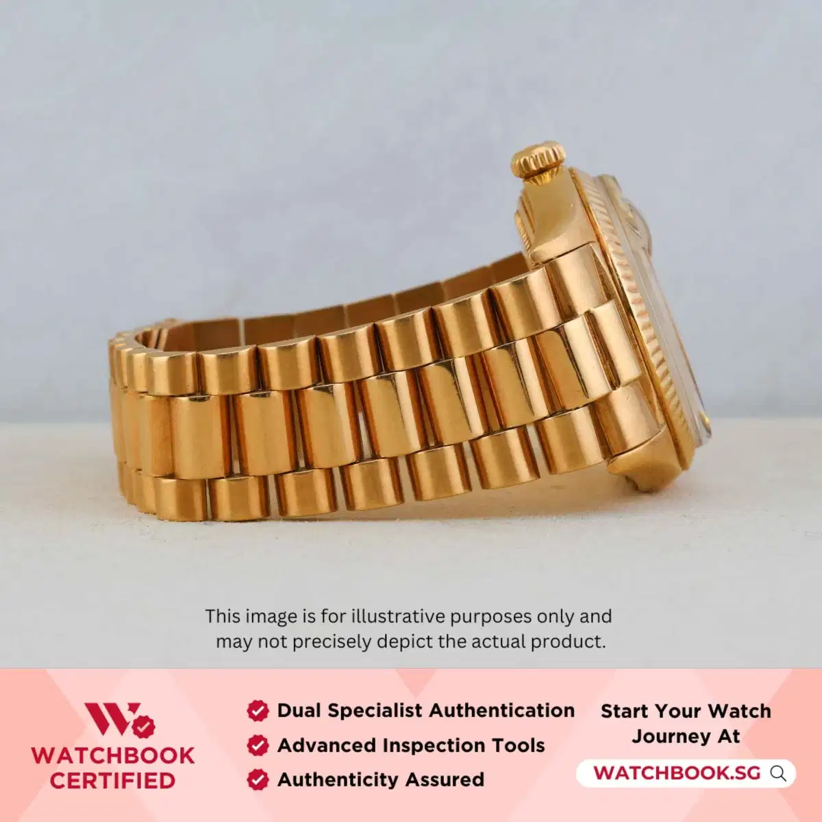 Rolex Daydate 1803 Champagne Index President thumbnail