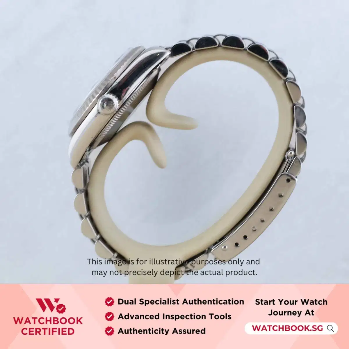 Rolex Datejust 68274 White Roman Jubilee thumbnail