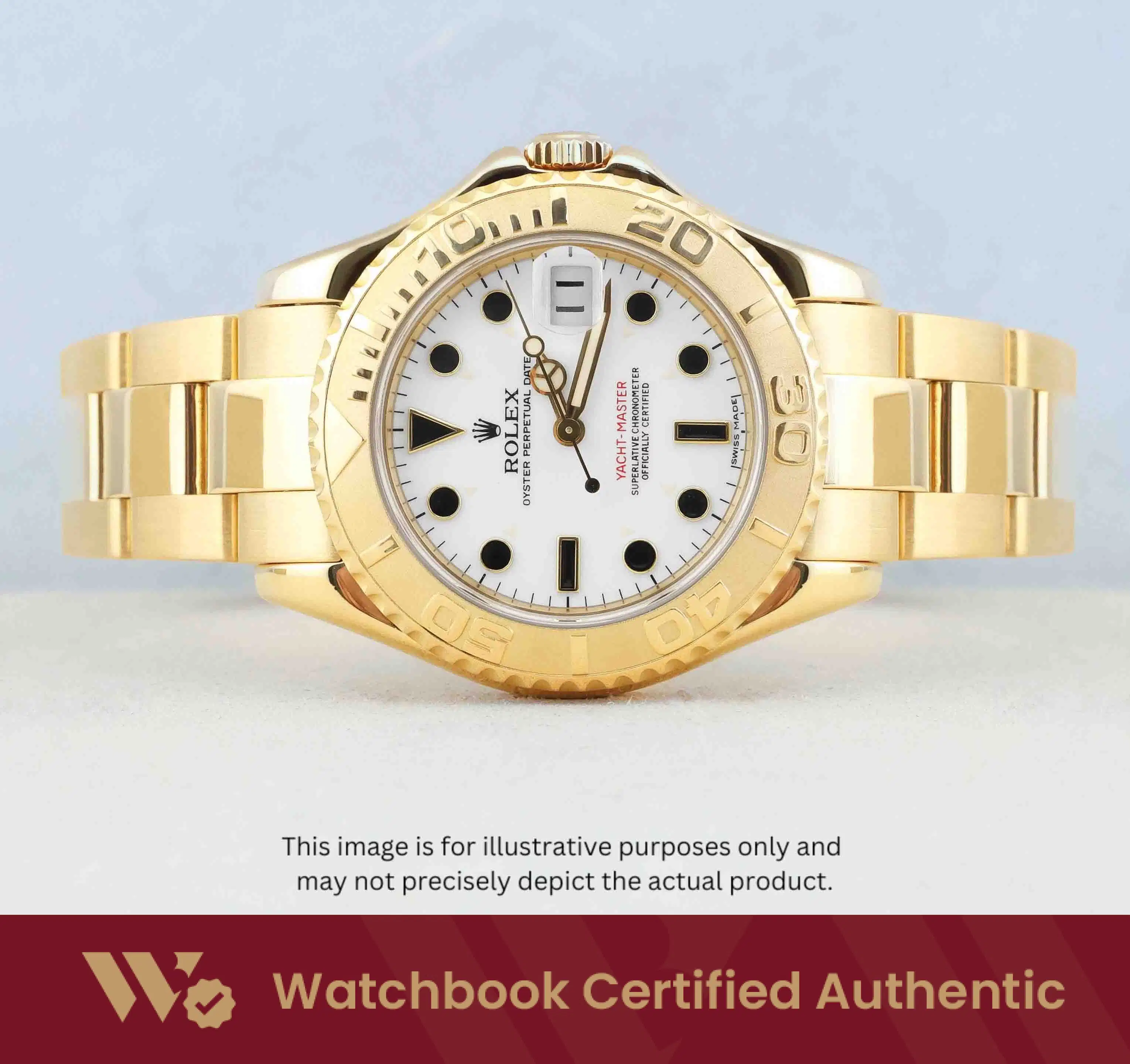 Rolex Yacht Master 68628 White Oyster thumbnail