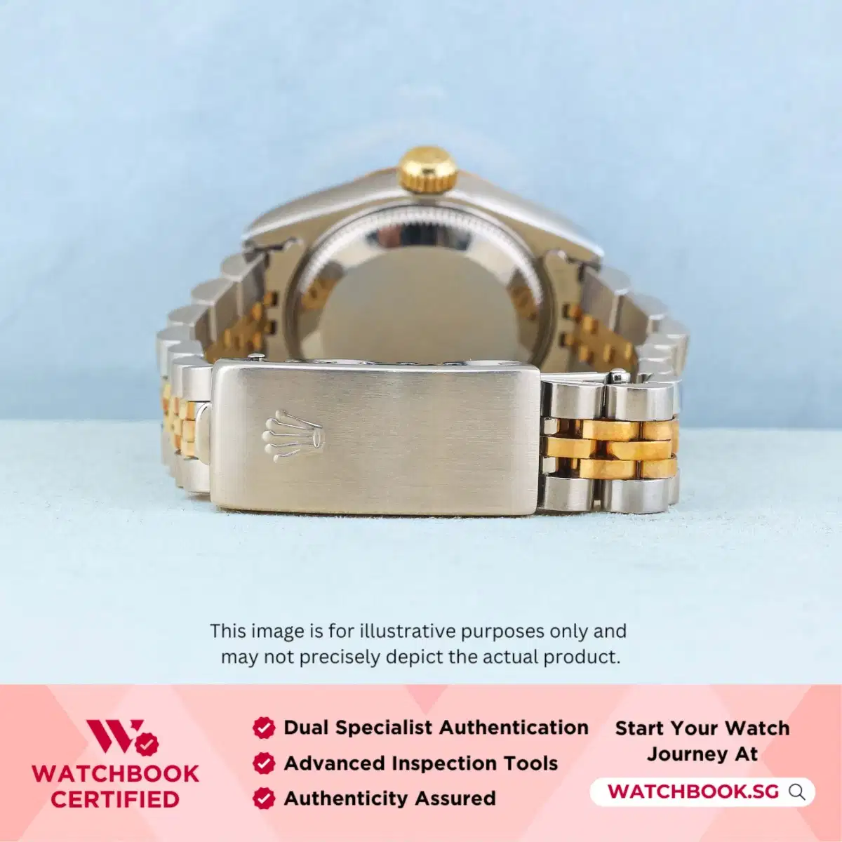 Rolex Datejust 69173 White Roman Jubilee thumbnail