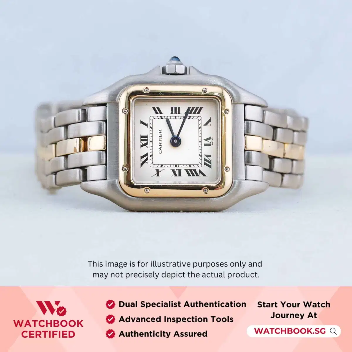 Cartier Panthere Classicque Et Figaro W25029B5 White thumbnail
