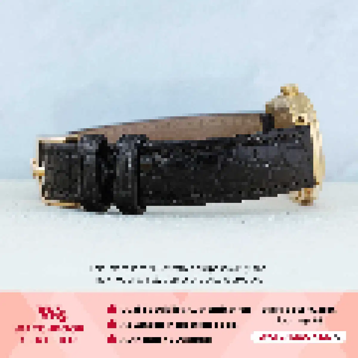 Rolex Cellini 5310/8 Black Mother of Pearl MOP Leather thumbnail