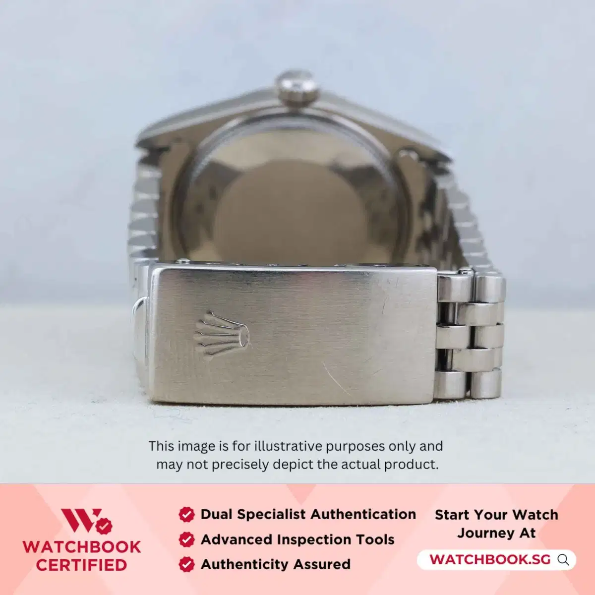 Rolex Datejust 68274 White Roman Jubilee thumbnail