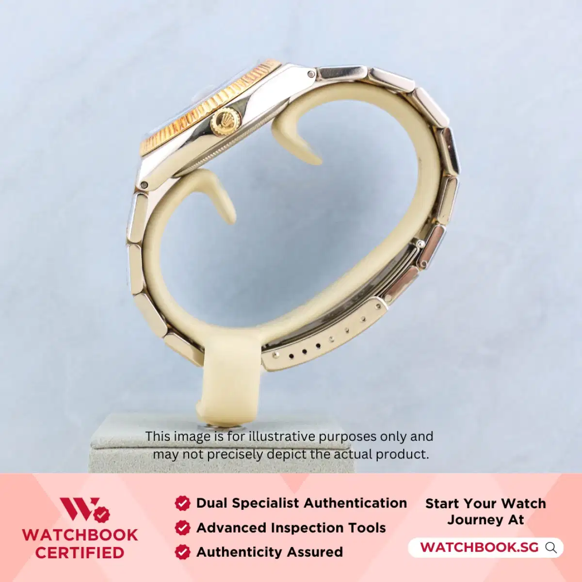 Rolex Datejust 1630 Silver Bracelet thumbnail