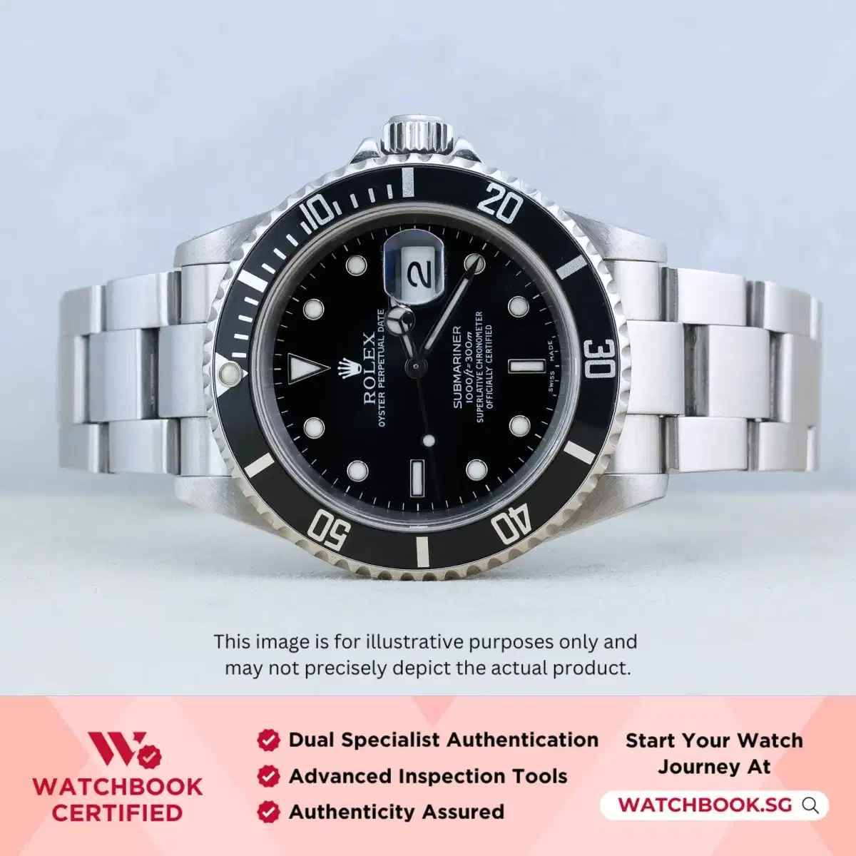 Rolex Submariner 16610 Black Oyster thumbnail