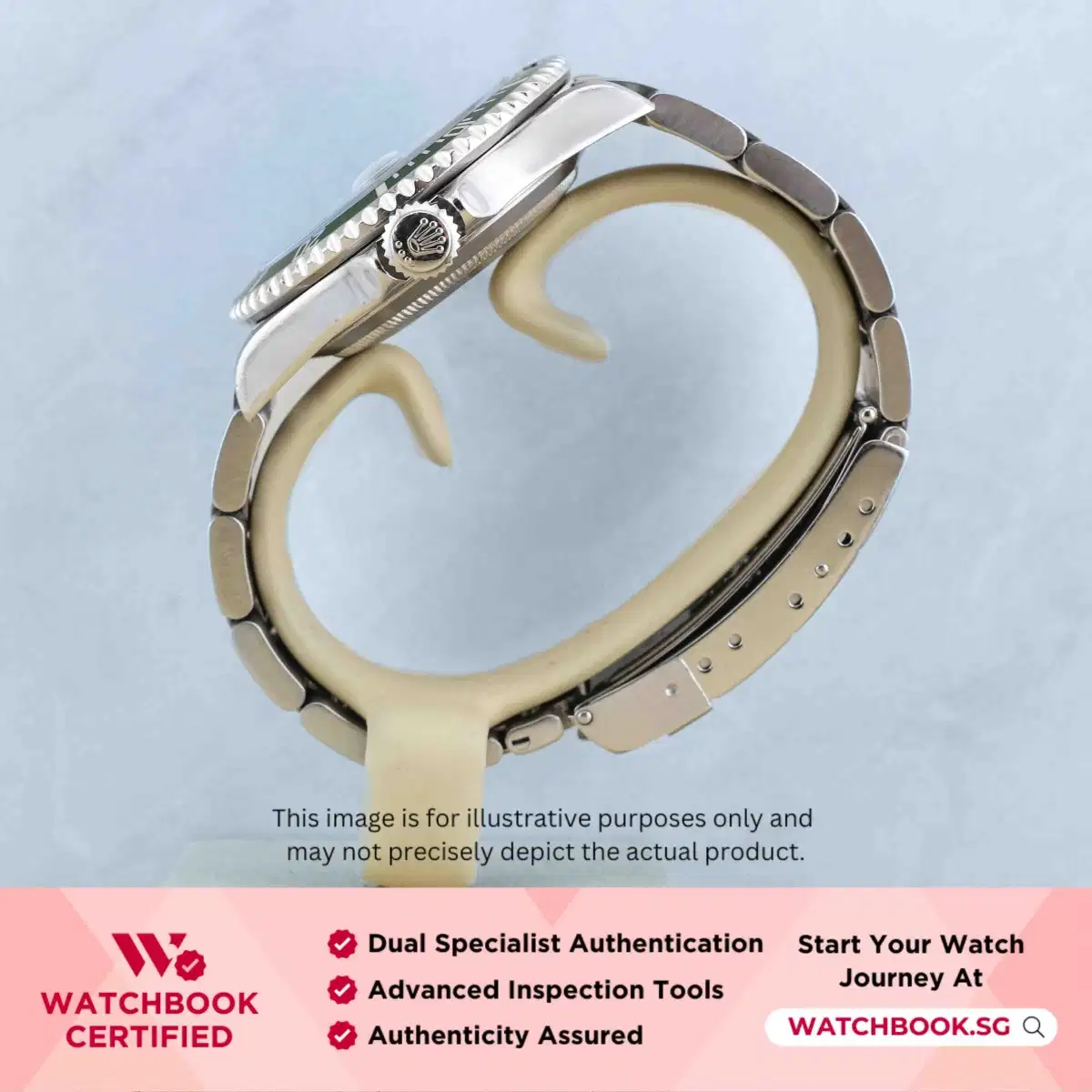 Rolex Submariner Kermit 16610LV Black Bracelet thumbnail