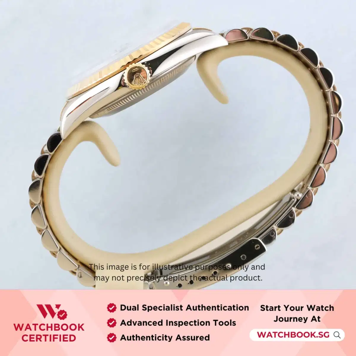 Rolex Datejust 16233 Champagne Linen Jubilee thumbnail