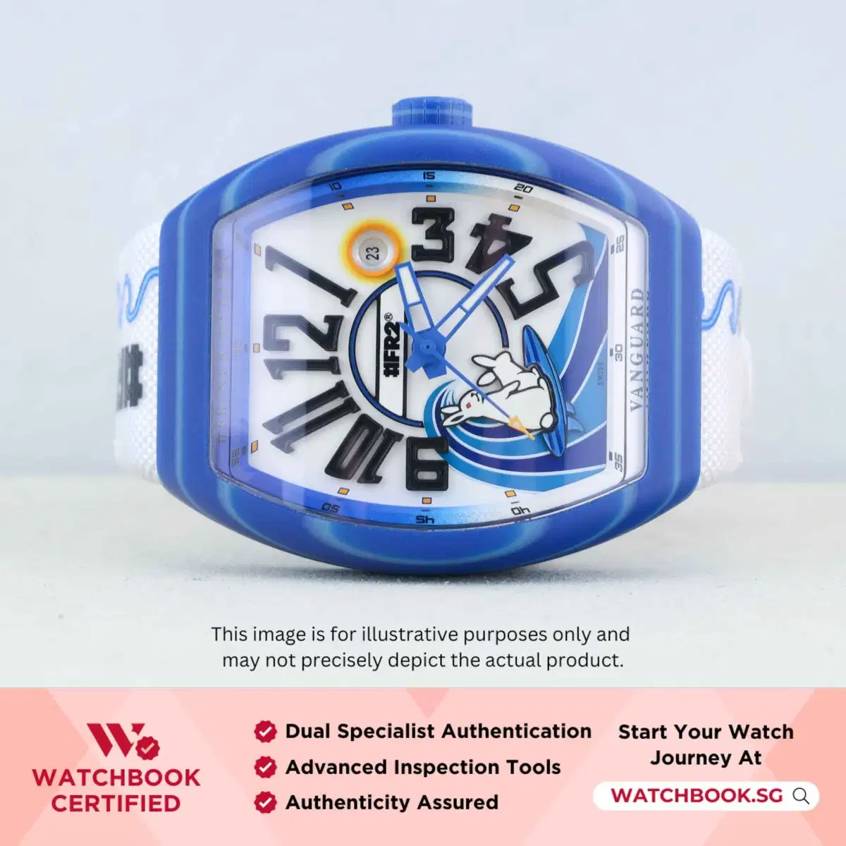 Franck Muller Vanguard Beach V41 SC DT BEACH FR2 BU White