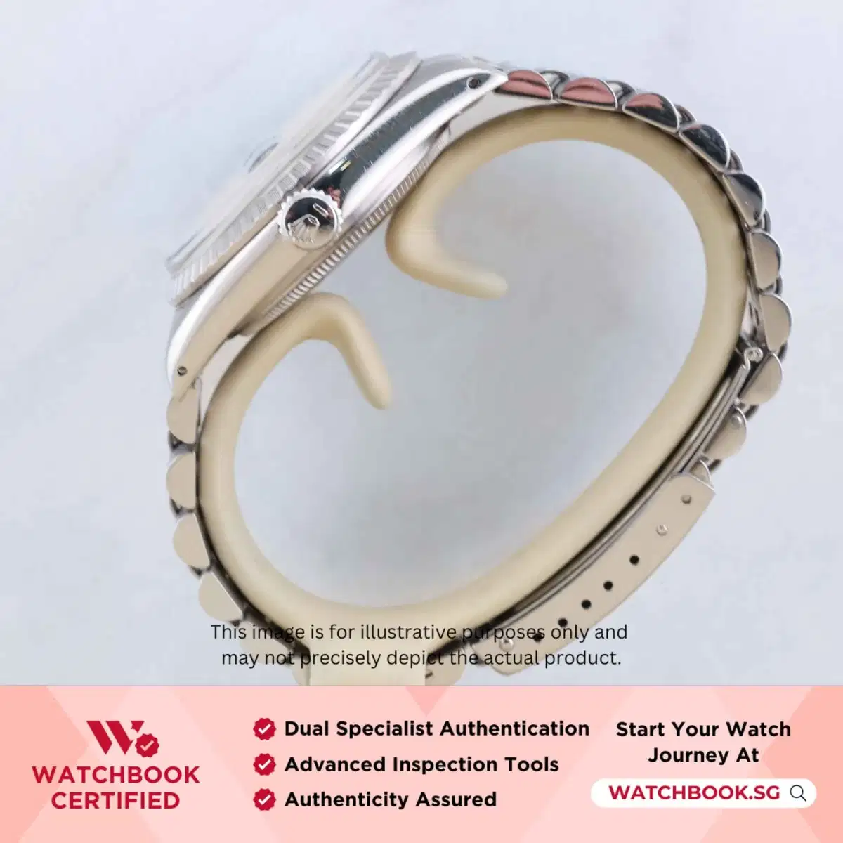 Rolex Datejust 16030 White w Roman Jubilee thumbnail