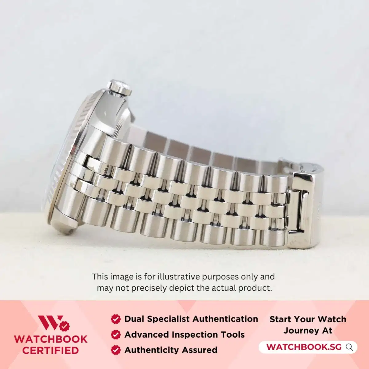 Rolex Datejust 16234 Mother of Pearl MOP w 10 Point Diamonds Jubilee thumbnail