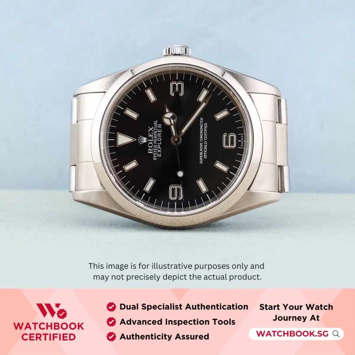 Rolex Explorer 14270 Black Oyster thumbnail