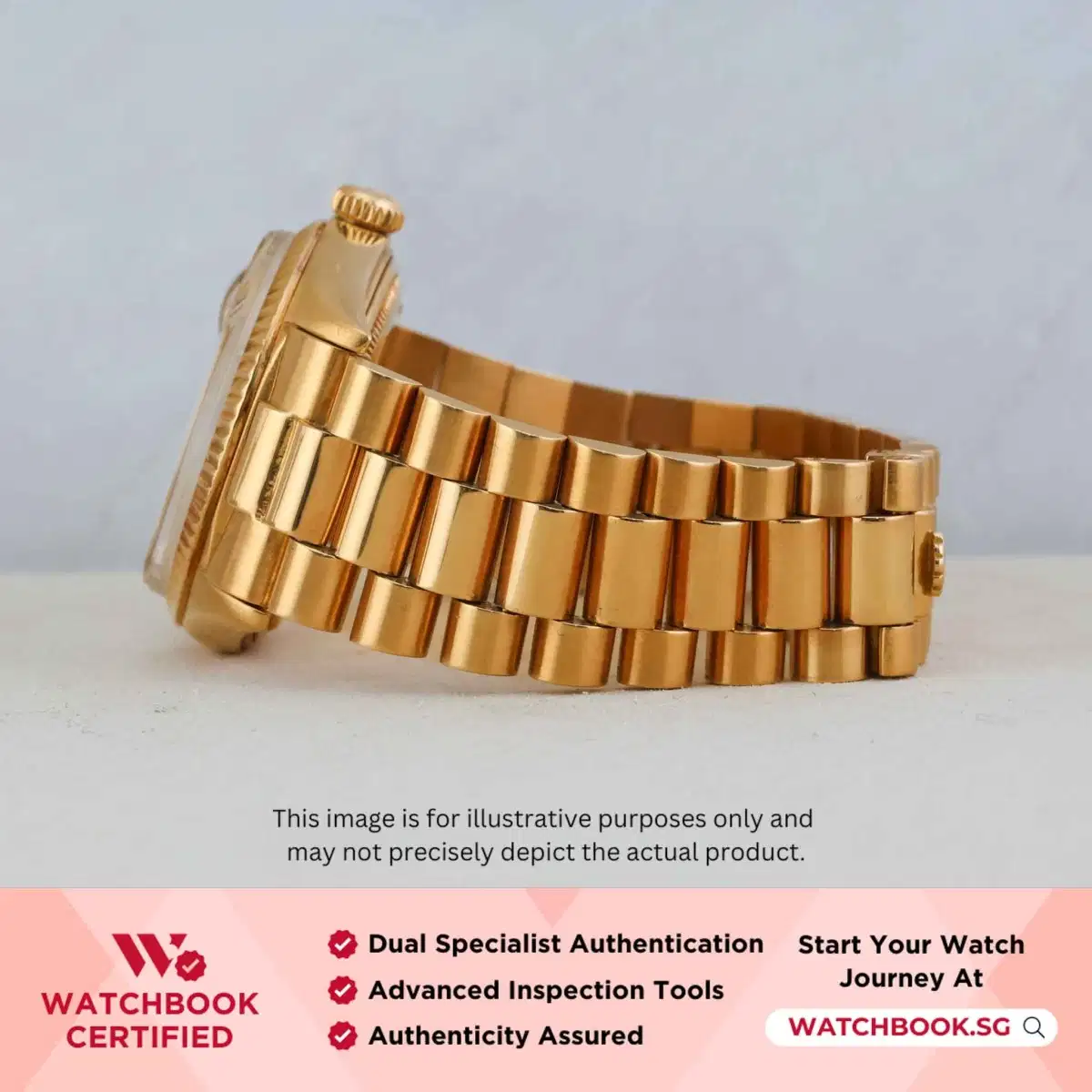 Rolex Daydate 1803 Champagne Index President thumbnail