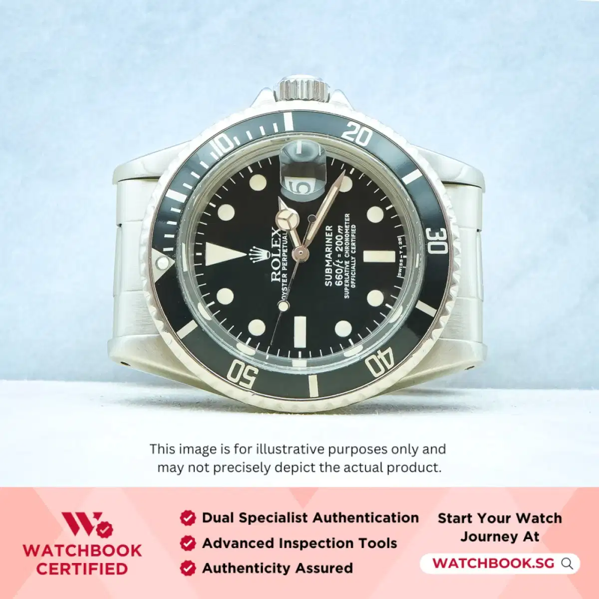 Rolex Submariner 1680 Black Bracelet thumbnail