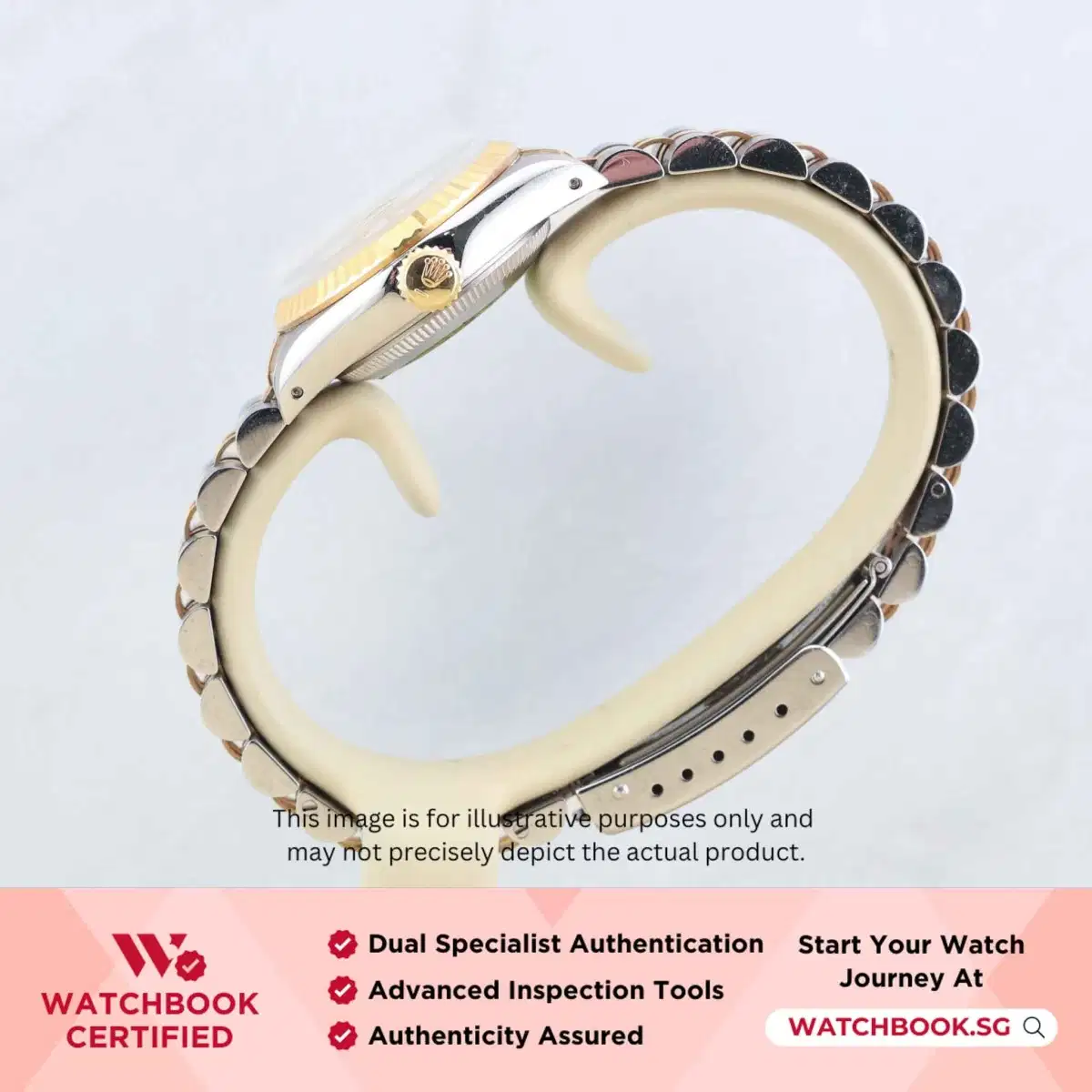 Rolex Datejust 69173 Champagne w 10 Points Diamond Jubilee thumbnail