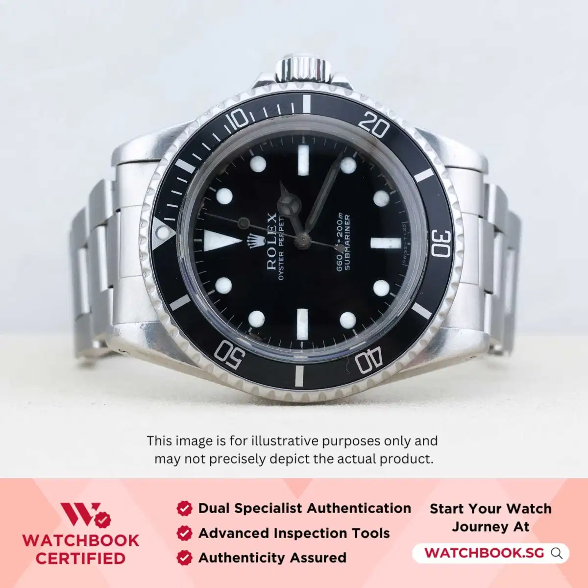Rolex Submariner 5513 Black Oyster thumbnail